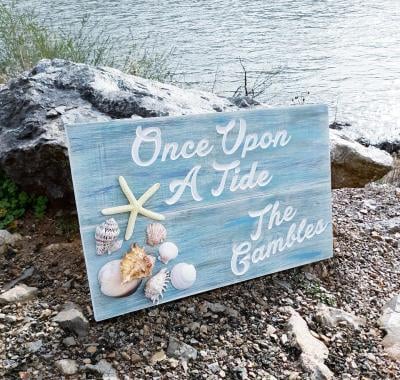 Custom Wood Signs Some Guys Sign, Wooden Beach House Signs Personalized